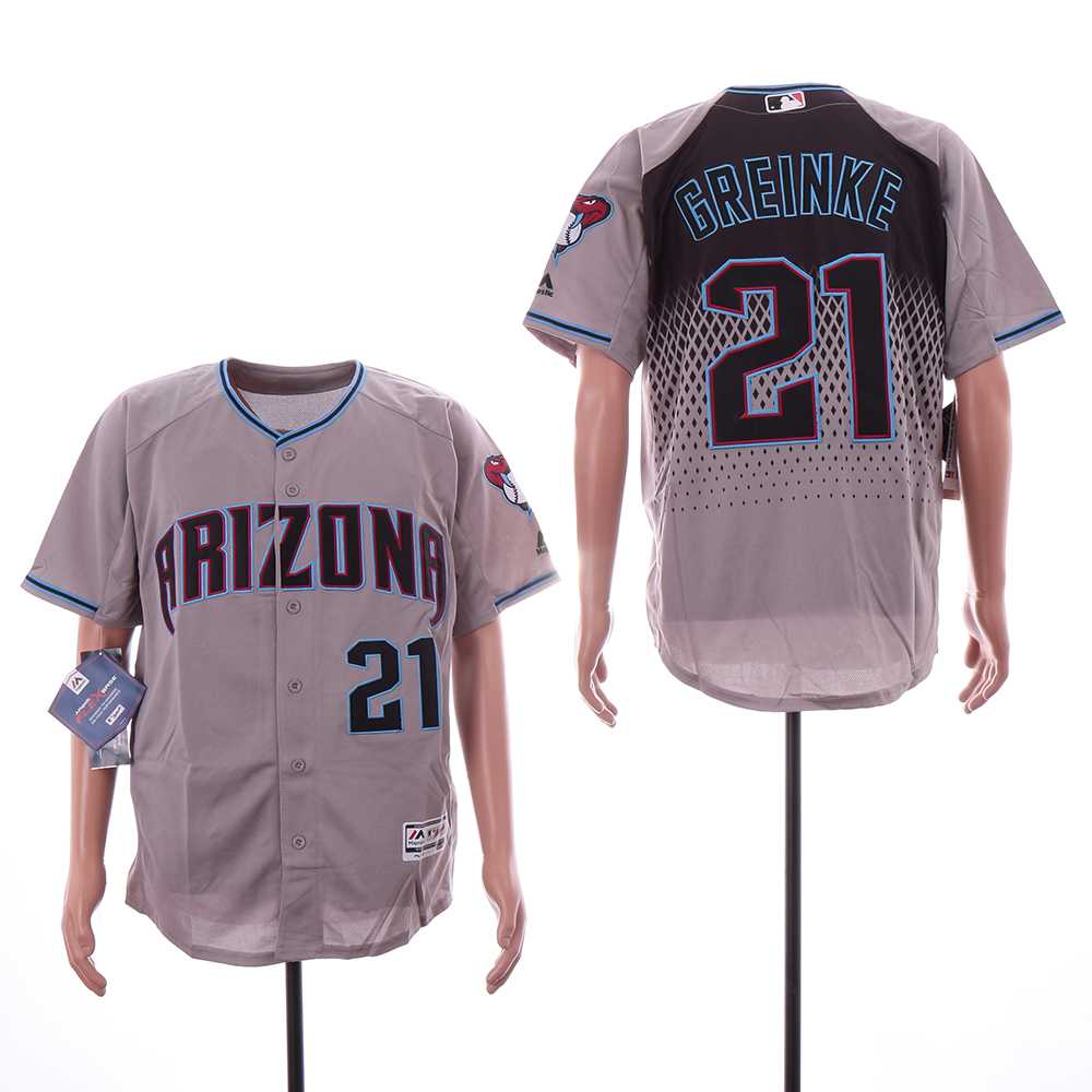 Diamondbacks 21 Zack Greinke Gray Teal Flexbase Jersey Sguo,We sell and wholesale Diamondbacks 21 Zack Greinke Gray Teal Flexbase Jersey Sguo on line form chian!